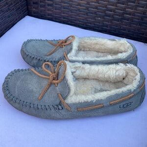 Ugg Gray Dakota Moccasins